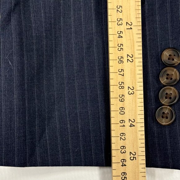 Brooks Brothers 346 Blazer 48R Men’s Sport Coat Fitzgerald Fit Wool Striped - Picture 7 of 7